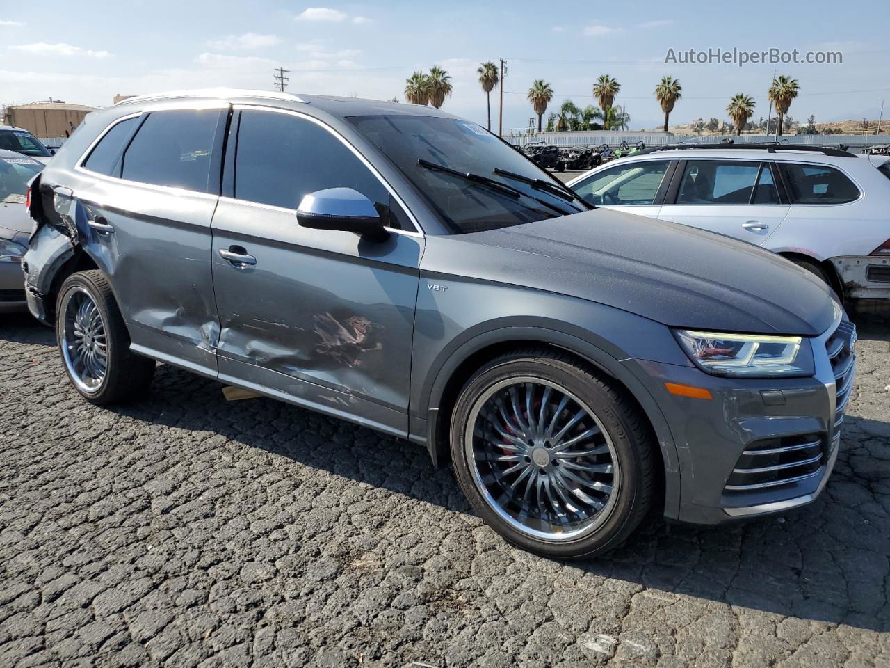 2018 Audi Sq5 Prestige Gray vin: WA1C4AFY3J2099983