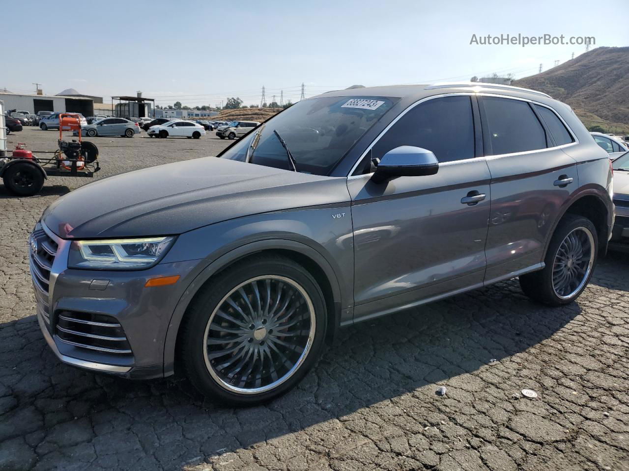 2018 Audi Sq5 Prestige Gray vin: WA1C4AFY3J2099983