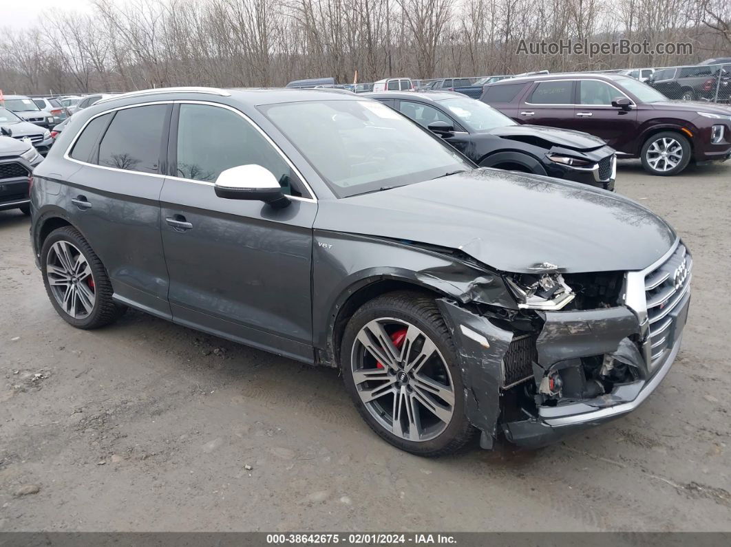 2018 Audi Sq5 3.0t Premium Plus Серый vin: WA1C4AFY3J2127409