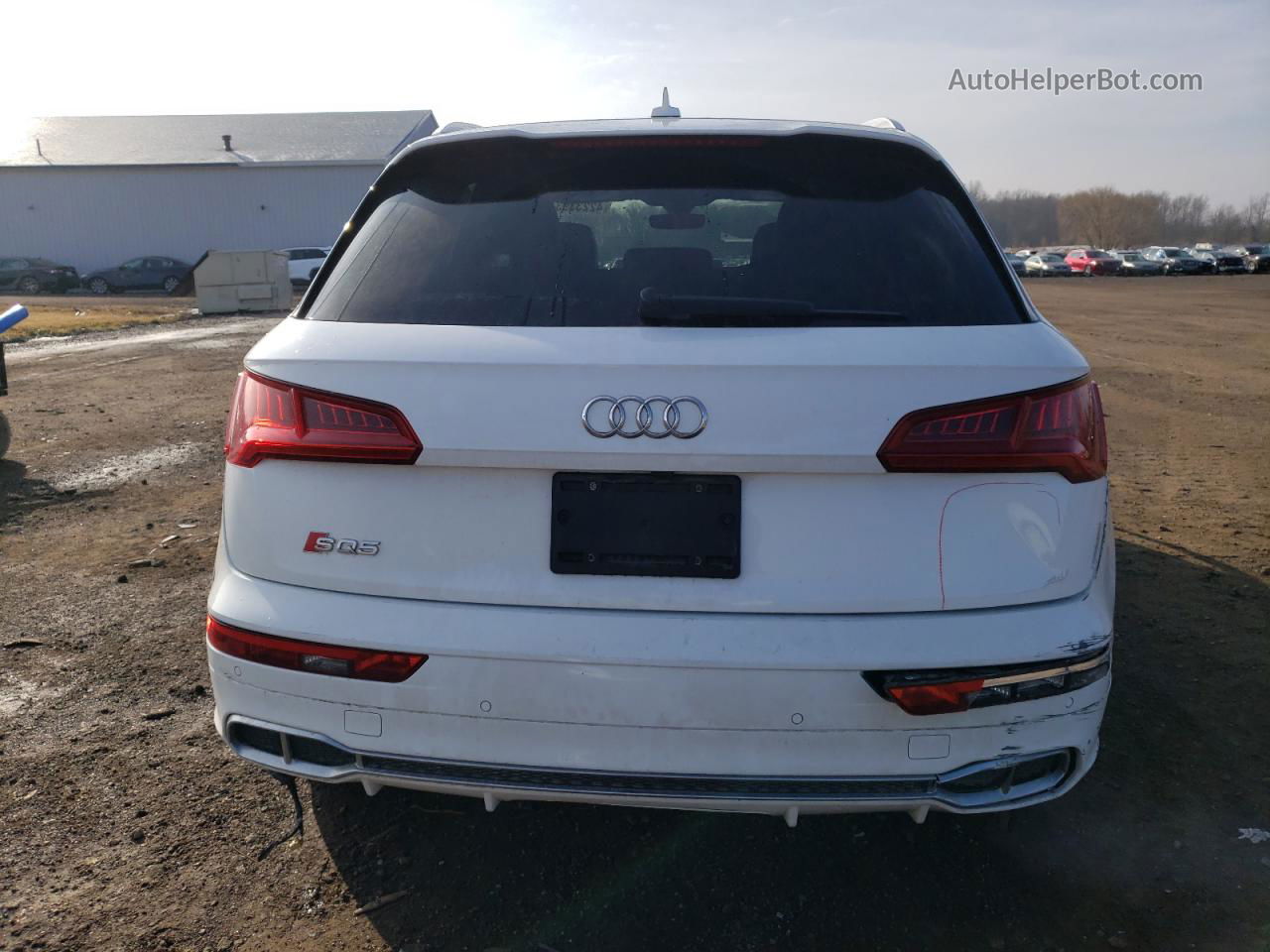 2018 Audi Sq5 Prestige White vin: WA1C4AFY3J2211634