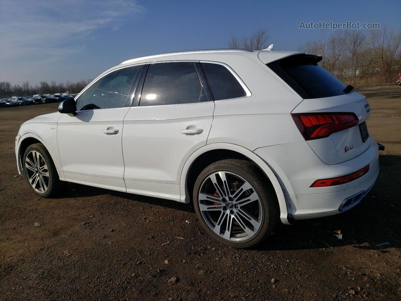 2018 Audi Sq5 Prestige Белый vin: WA1C4AFY3J2211634