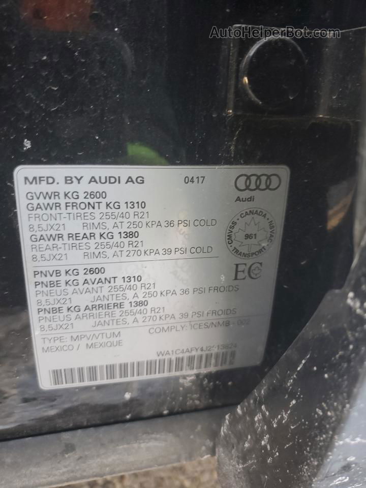 2018 Audi Sq5 Prestige Black vin: WA1C4AFY4J2013824