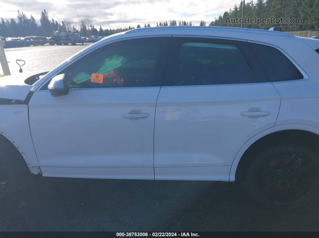 2018 Audi Sq5 3.0t Premium Plus White vin: WA1C4AFY4J2025780