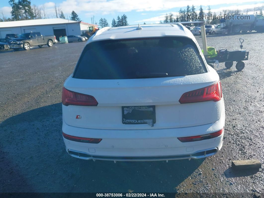 2018 Audi Sq5 3.0t Premium Plus White vin: WA1C4AFY4J2025780