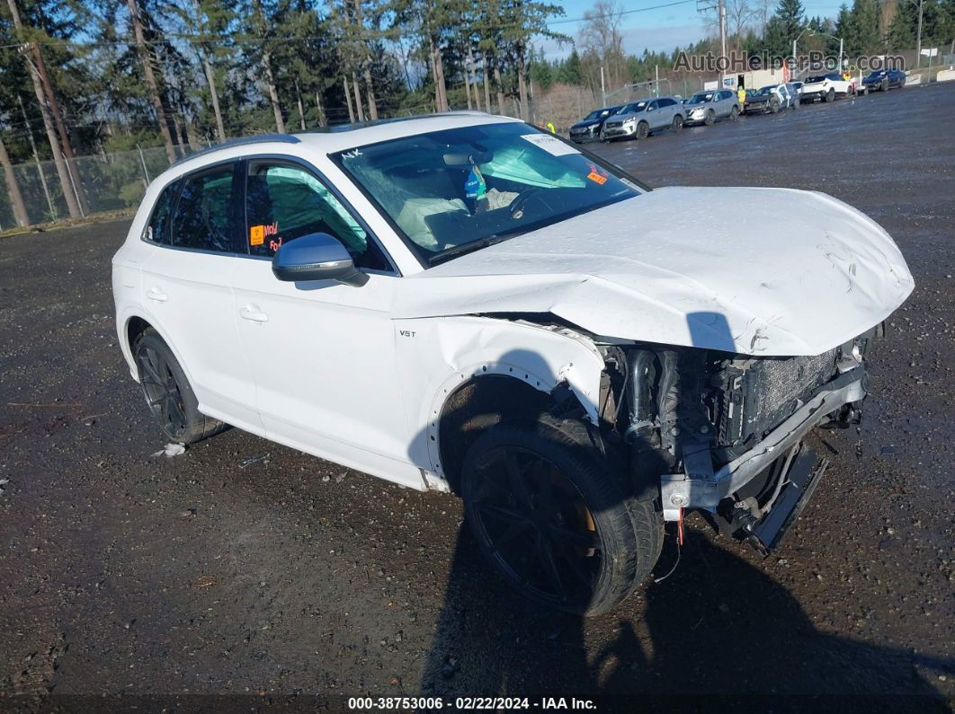 2018 Audi Sq5 3.0t Premium Plus White vin: WA1C4AFY4J2025780