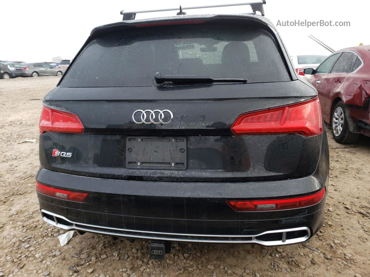 2018 Audi Sq5 Prestige Черный vin: WA1C4AFY4J2096400