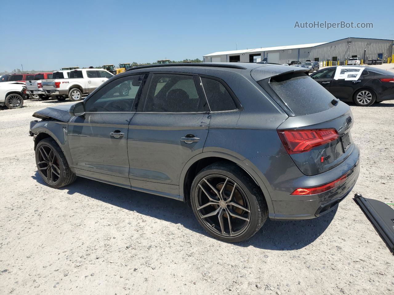 2018 Audi Sq5 Prestige Серый vin: WA1C4AFY4J2125961