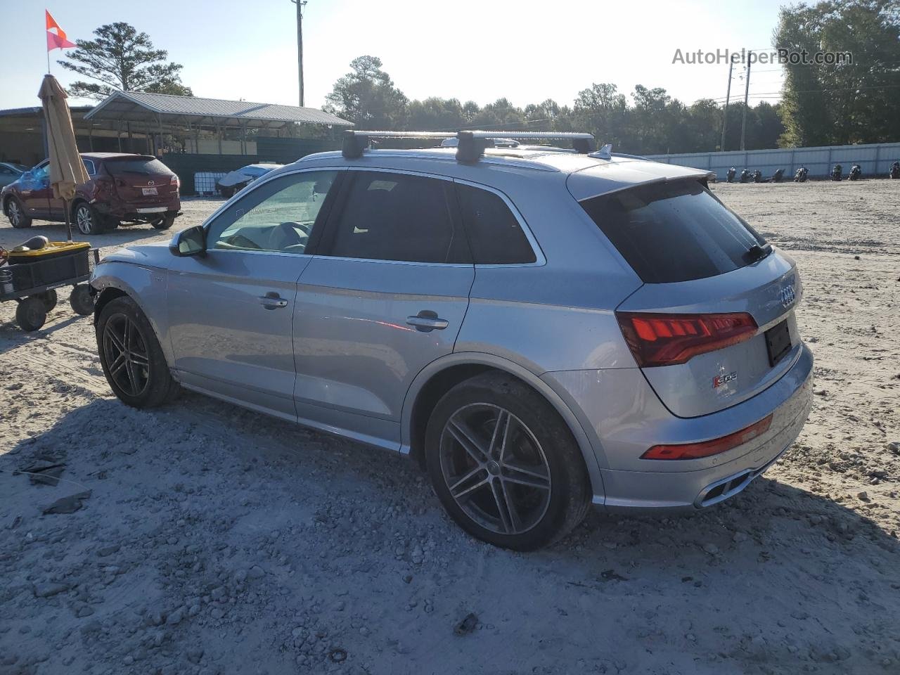 2018 Audi Sq5 Prestige Silver vin: WA1C4AFY4J2144851