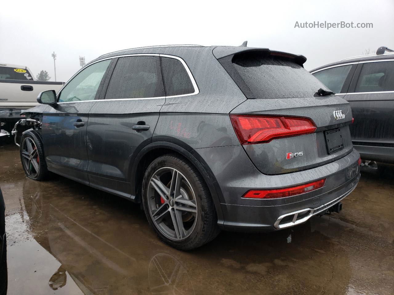 2018 Audi Sq5 Prestige Серый vin: WA1C4AFY5J2048274