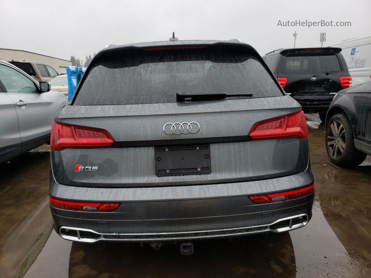 2018 Audi Sq5 Prestige Серый vin: WA1C4AFY5J2048274