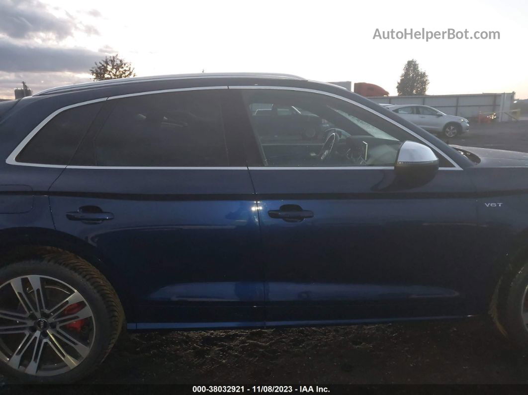 2018 Audi Sq5 3.0t Premium Plus Blue vin: WA1C4AFY5J2070467