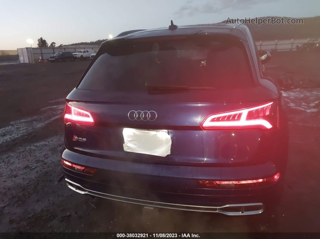 2018 Audi Sq5 3.0t Premium Plus Blue vin: WA1C4AFY5J2070467