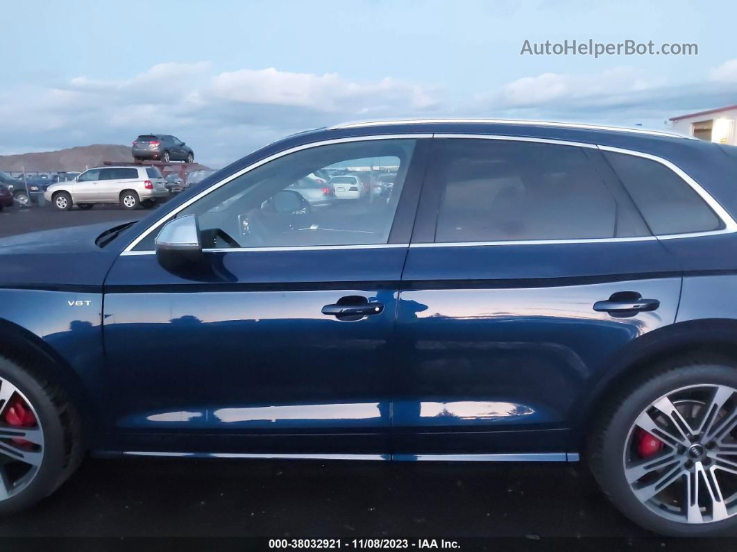 2018 Audi Sq5 3.0t Premium Plus Blue vin: WA1C4AFY5J2070467