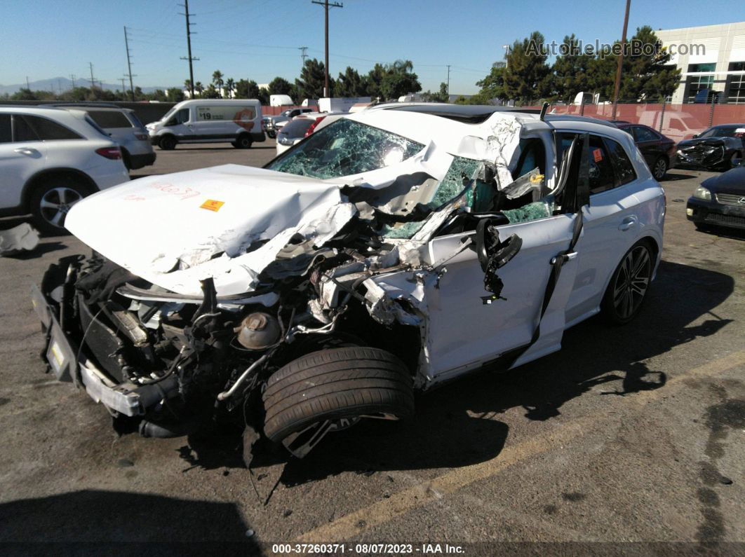 2018 Audi Sq5 Prestige White vin: WA1C4AFY5J2130599