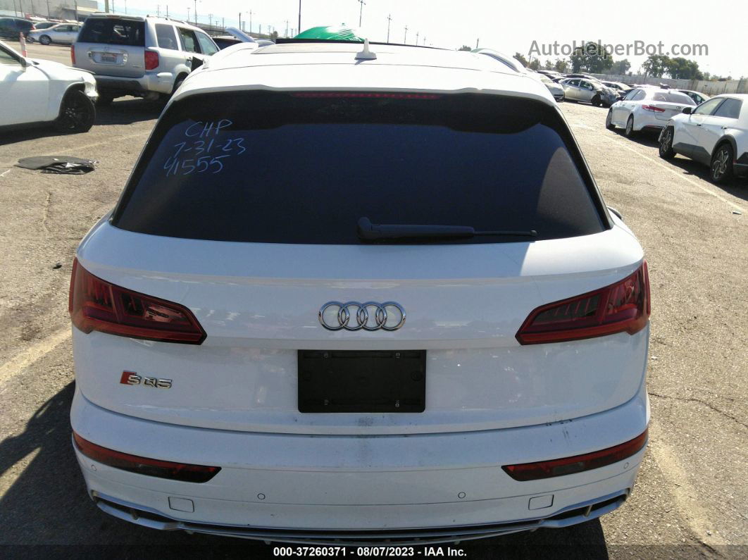 2018 Audi Sq5 Prestige White vin: WA1C4AFY5J2130599