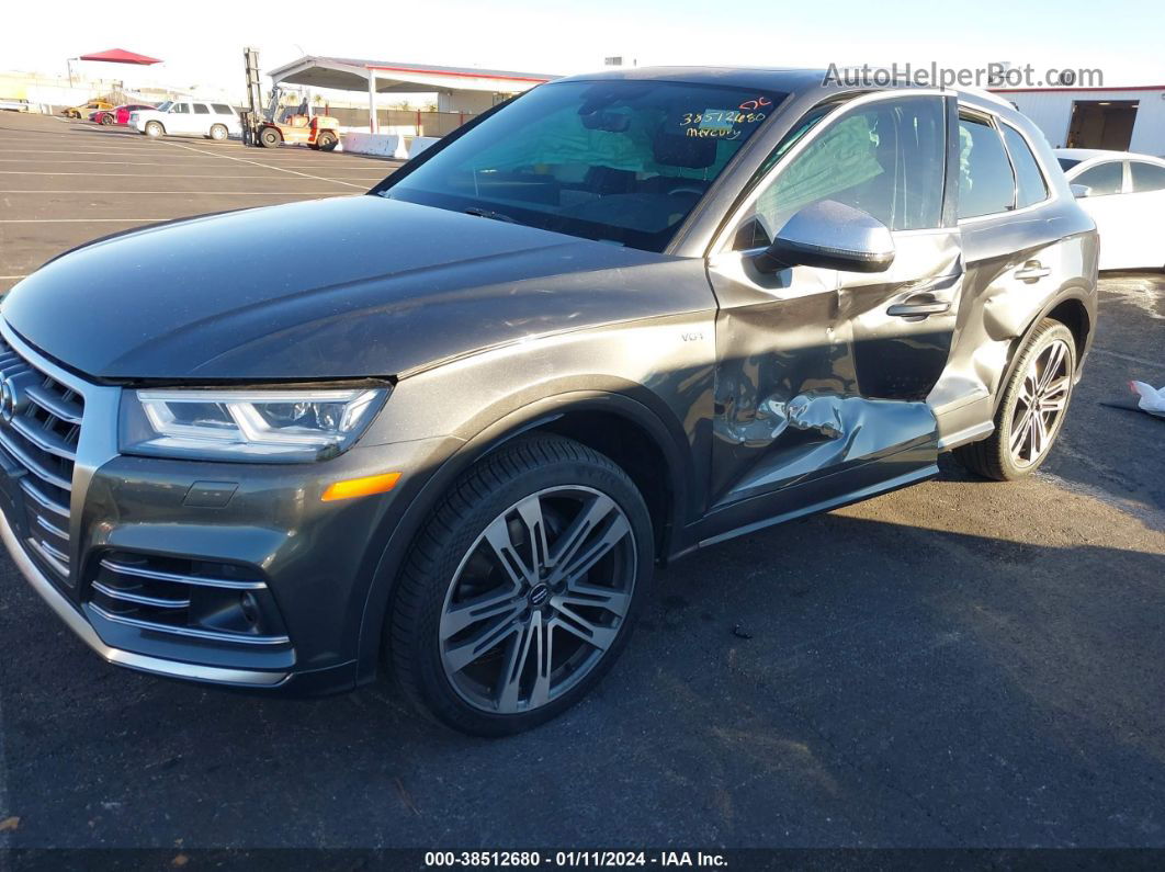 2018 Audi Sq5 3.0t Premium Plus Серый vin: WA1C4AFY6J2042239