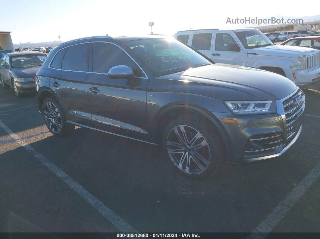 2018 Audi Sq5 3.0t Premium Plus Gray vin: WA1C4AFY6J2042239