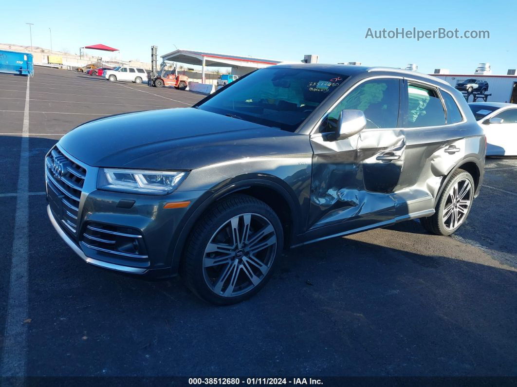 2018 Audi Sq5 3.0t Premium Plus Серый vin: WA1C4AFY6J2042239