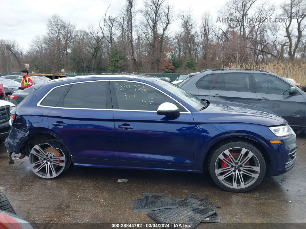 2018 Audi Sq5 3.0t Premium Plus Blue vin: WA1C4AFY6J2210770