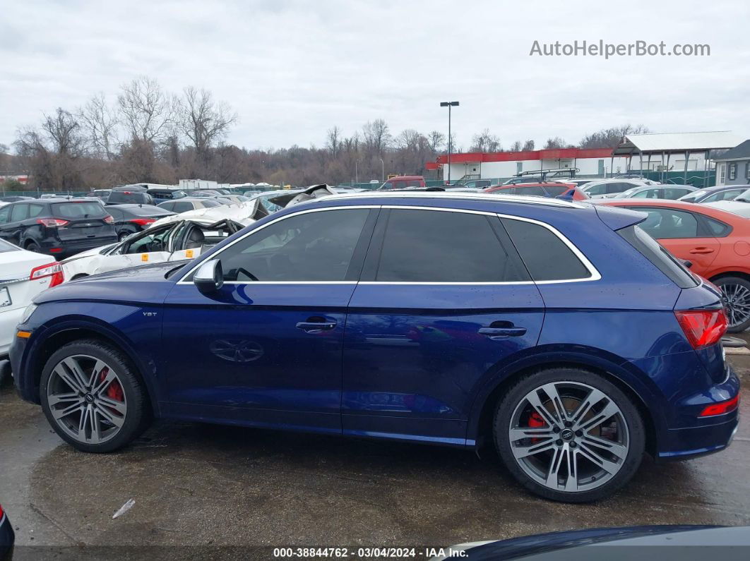 2018 Audi Sq5 3.0t Premium Plus Blue vin: WA1C4AFY6J2210770