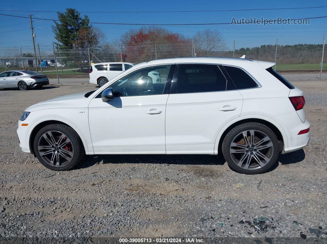 2018 Audi Sq5 3.0t Premium Plus White vin: WA1C4AFY6J2241047