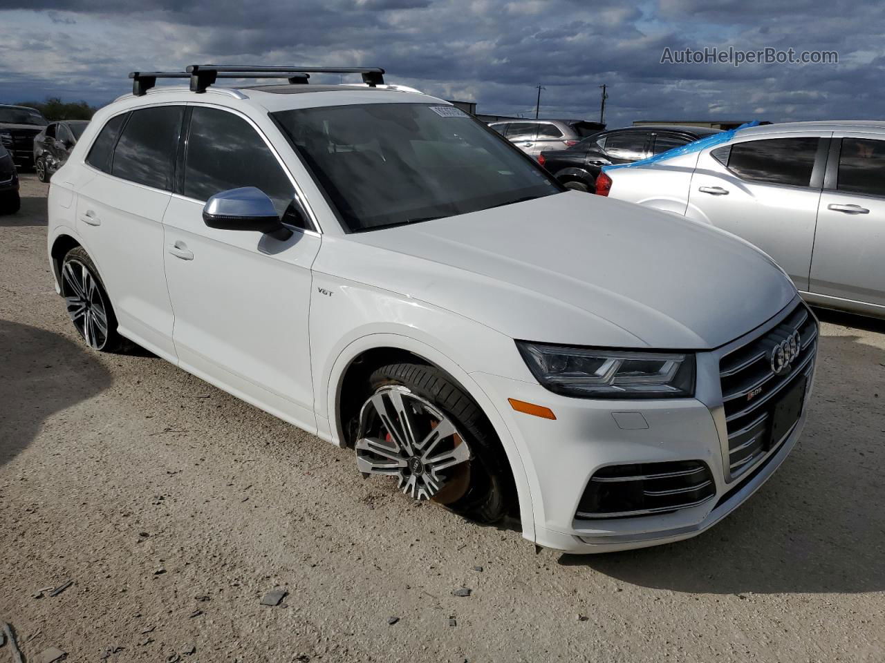 2018 Audi Sq5 Prestige White vin: WA1C4AFY7J2233006