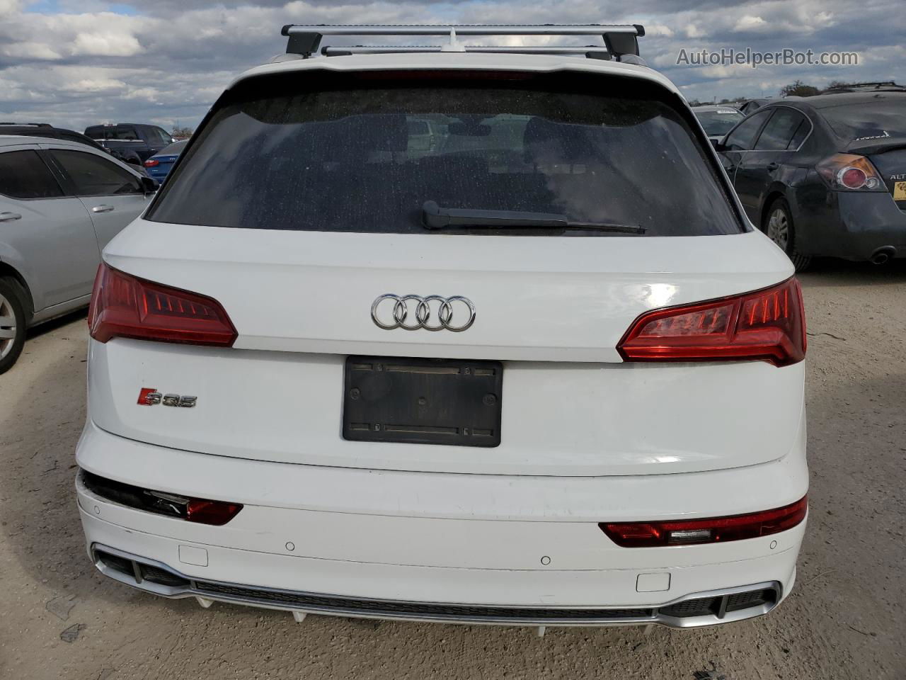 2018 Audi Sq5 Prestige White vin: WA1C4AFY7J2233006