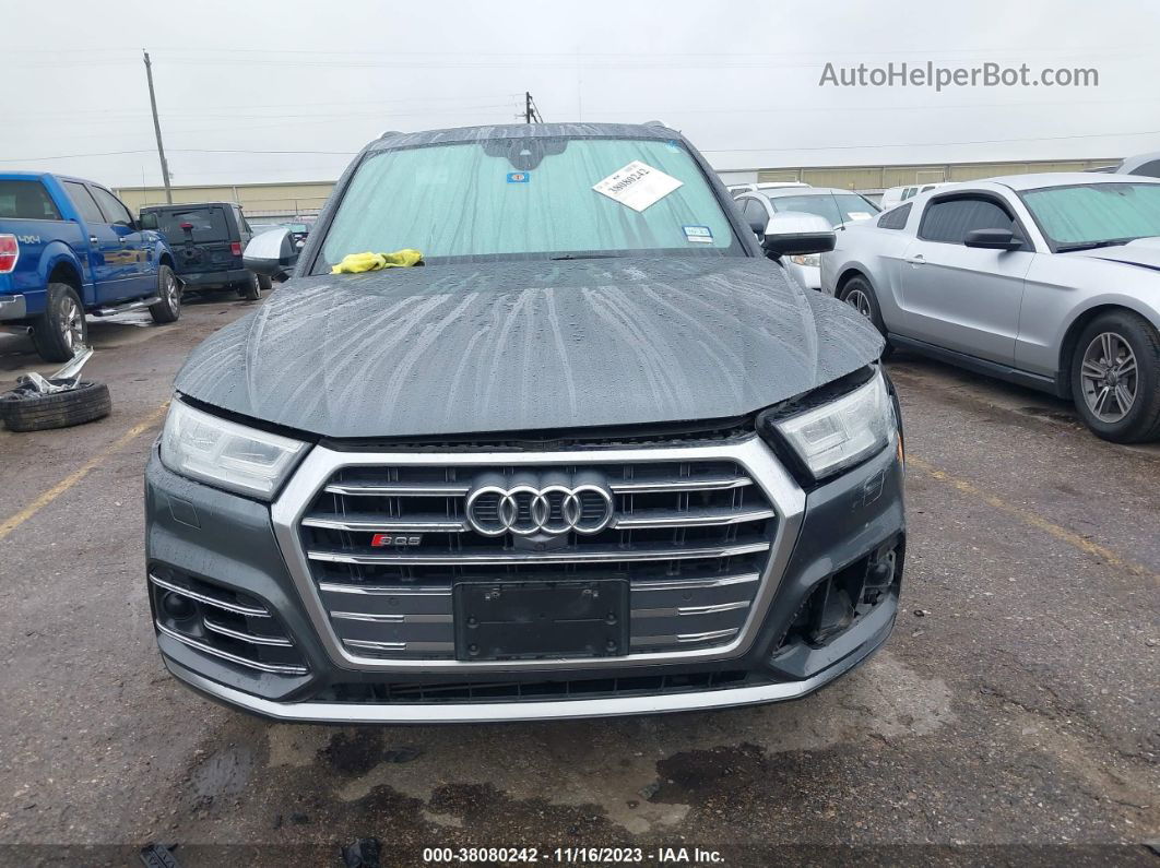 2018 Audi Sq5 3.0t Premium Plus Серый vin: WA1C4AFY8J2225223