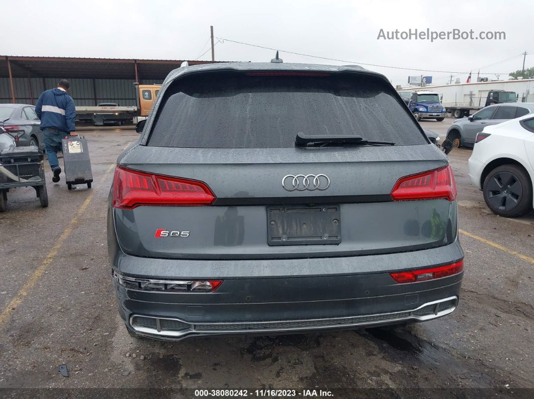 2018 Audi Sq5 3.0t Premium Plus Gray vin: WA1C4AFY8J2225223