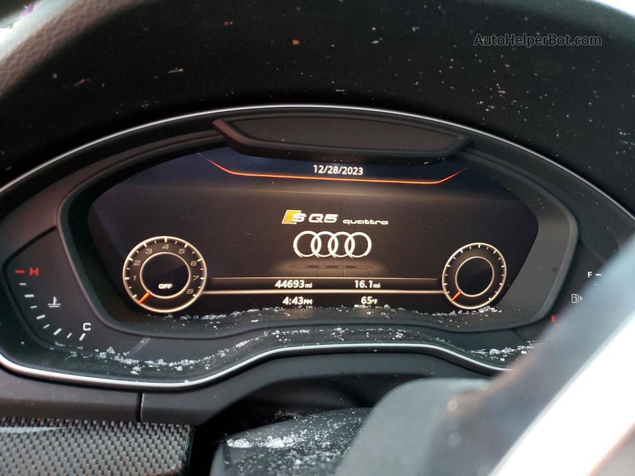 2018 Audi Sq5 Prestige Charcoal vin: WA1C4AFY9J2025127