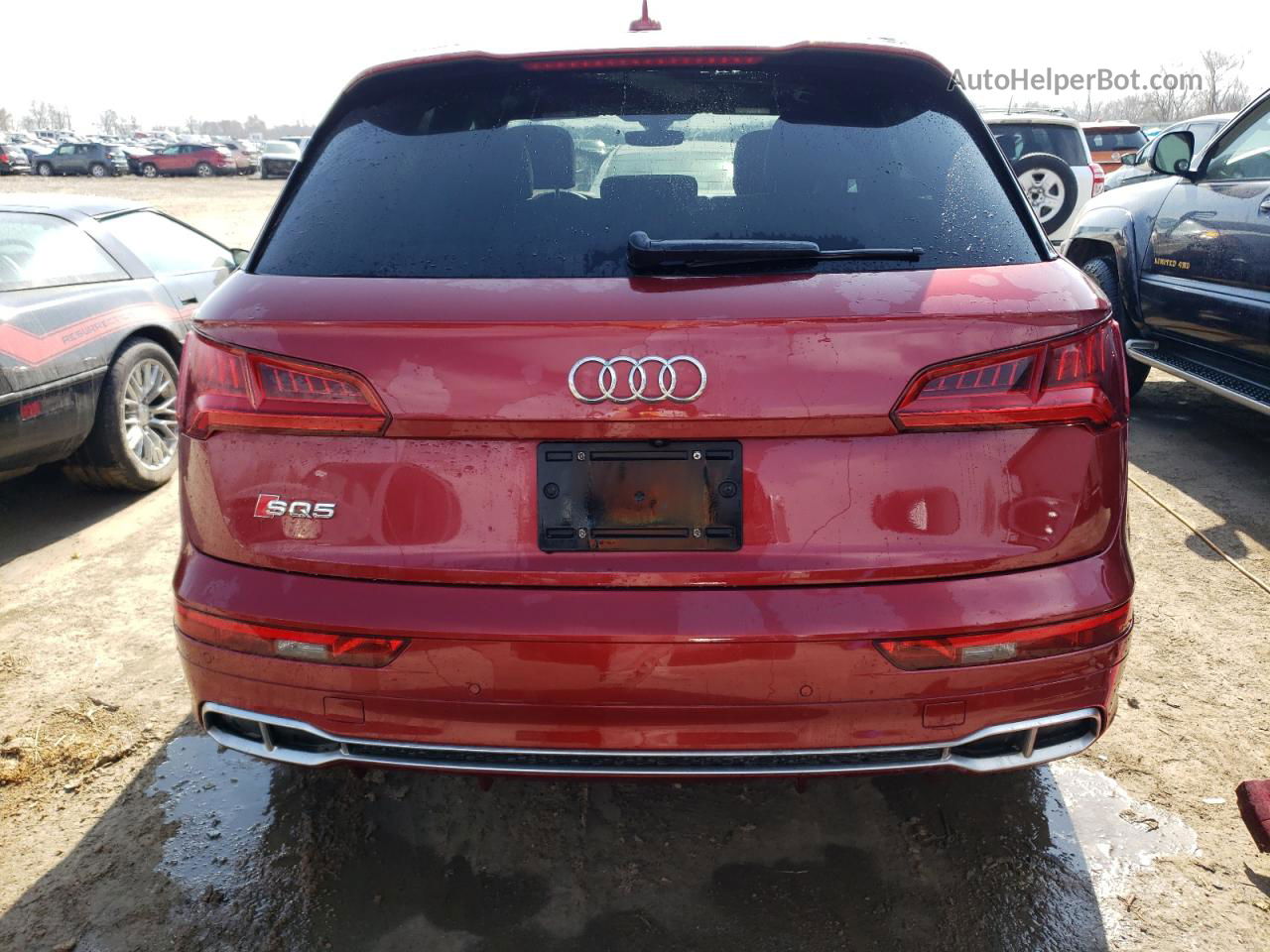 2018 Audi Sq5 Prestige Burgundy vin: WA1C4AFY9J2052733