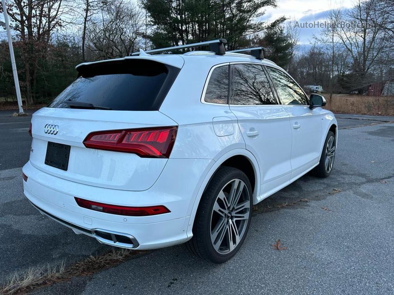 2018 Audi Sq5 Prestige White vin: WA1C4AFY9J2058791