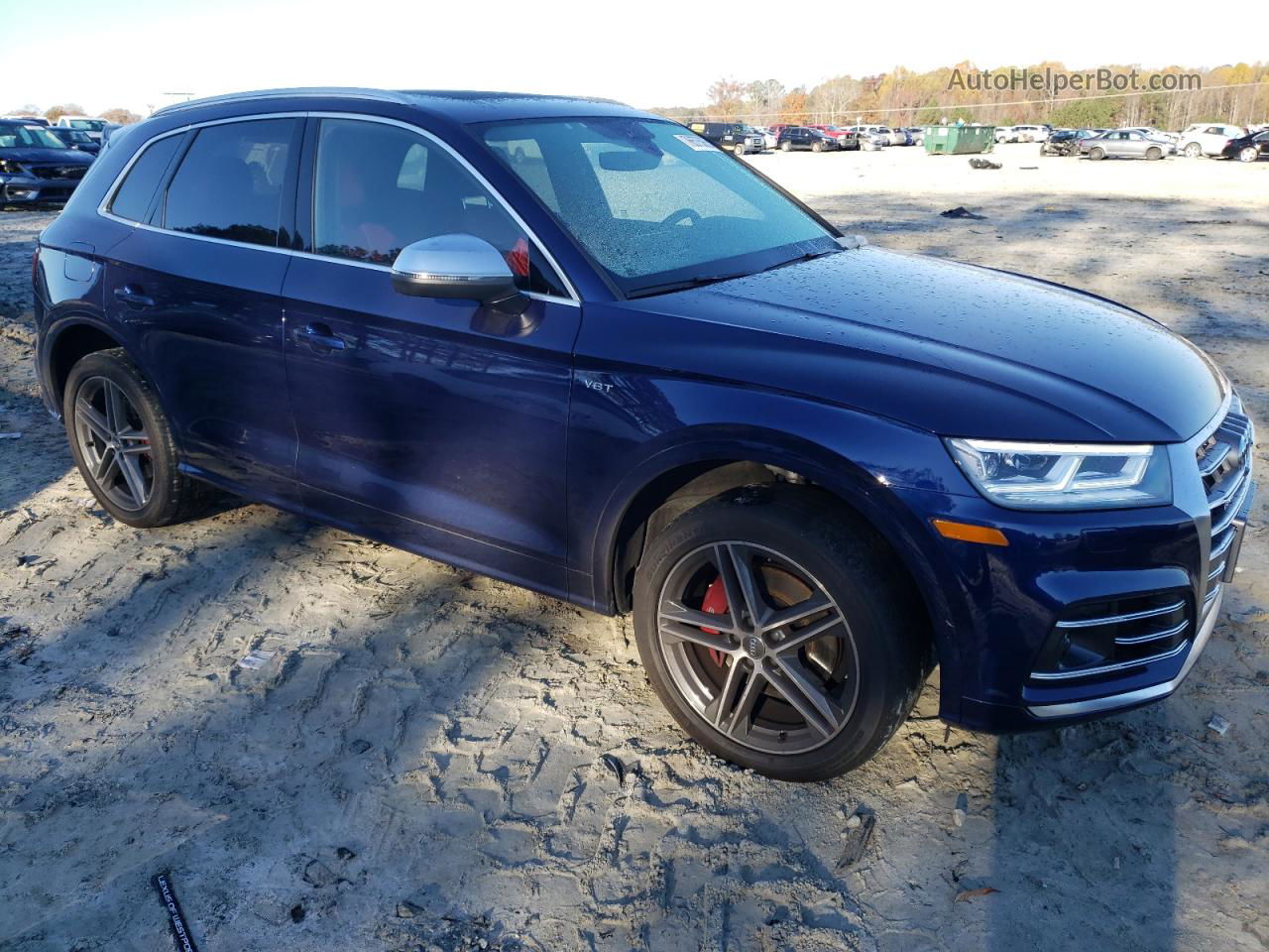 2018 Audi Sq5 Prestige Blue vin: WA1C4AFY9J2087417