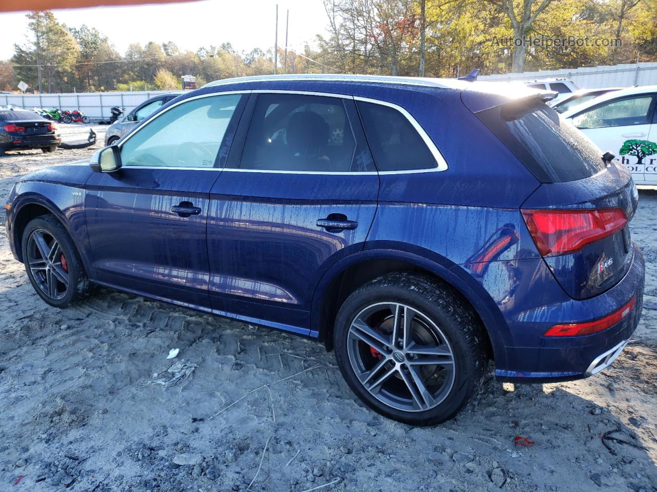 2018 Audi Sq5 Prestige Blue vin: WA1C4AFY9J2087417