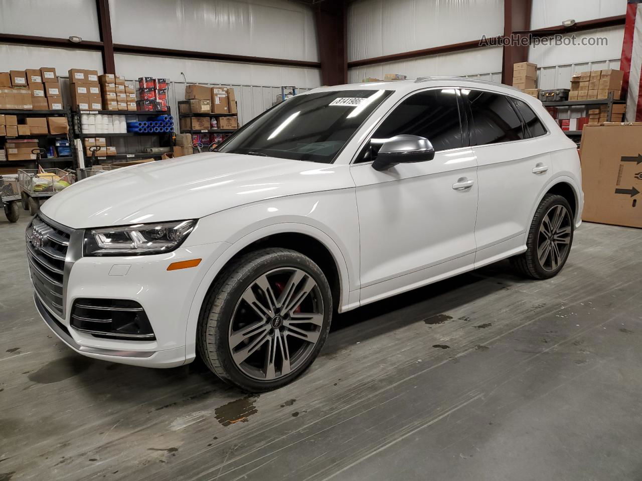 2018 Audi Sq5 Prestige White vin: WA1C4AFY9J2208852