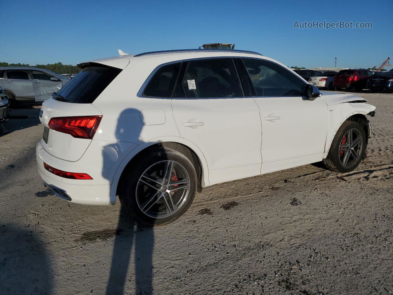 2018 Audi Sq5 Prestige White vin: WA1C4AFY9J2235243