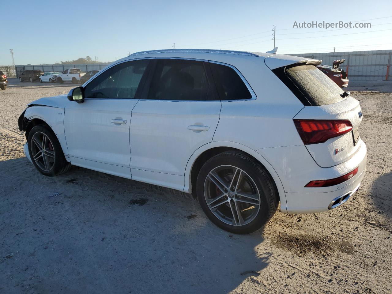 2018 Audi Sq5 Prestige White vin: WA1C4AFY9J2235243