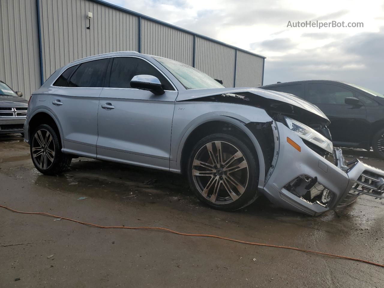 2018 Audi Sq5 Prestige Silver vin: WA1C4AFY9J2248980