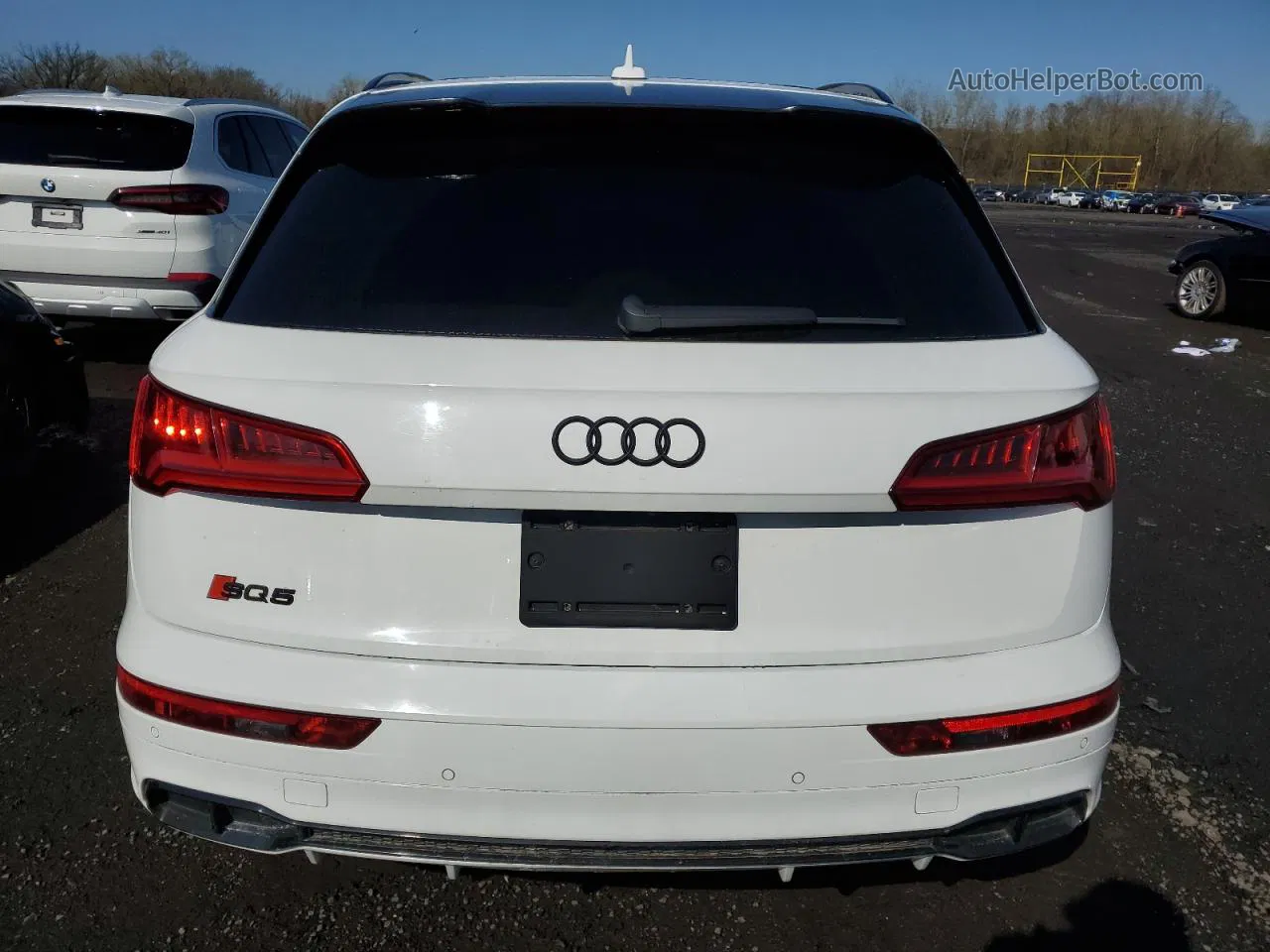 2018 Audi Sq5 Prestige White vin: WA1C4AFYXJ2033611