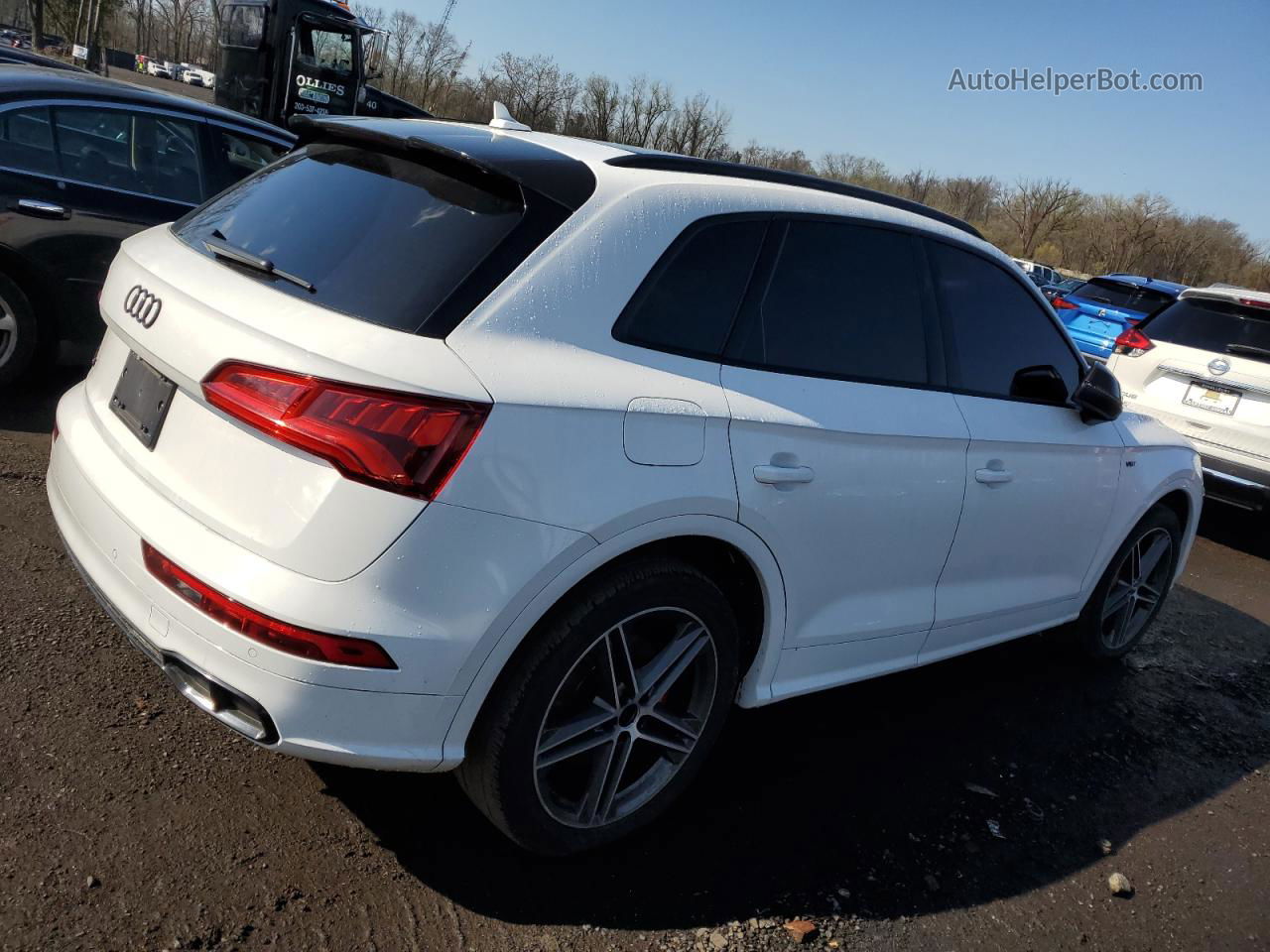 2018 Audi Sq5 Prestige White vin: WA1C4AFYXJ2033611