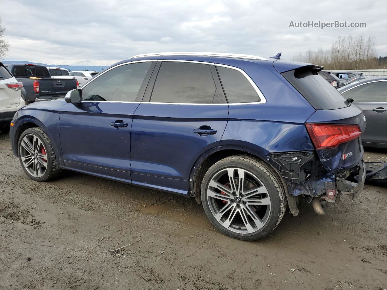 2018 Audi Sq5 Prestige Blue vin: WA1C4AFYXJ2060419