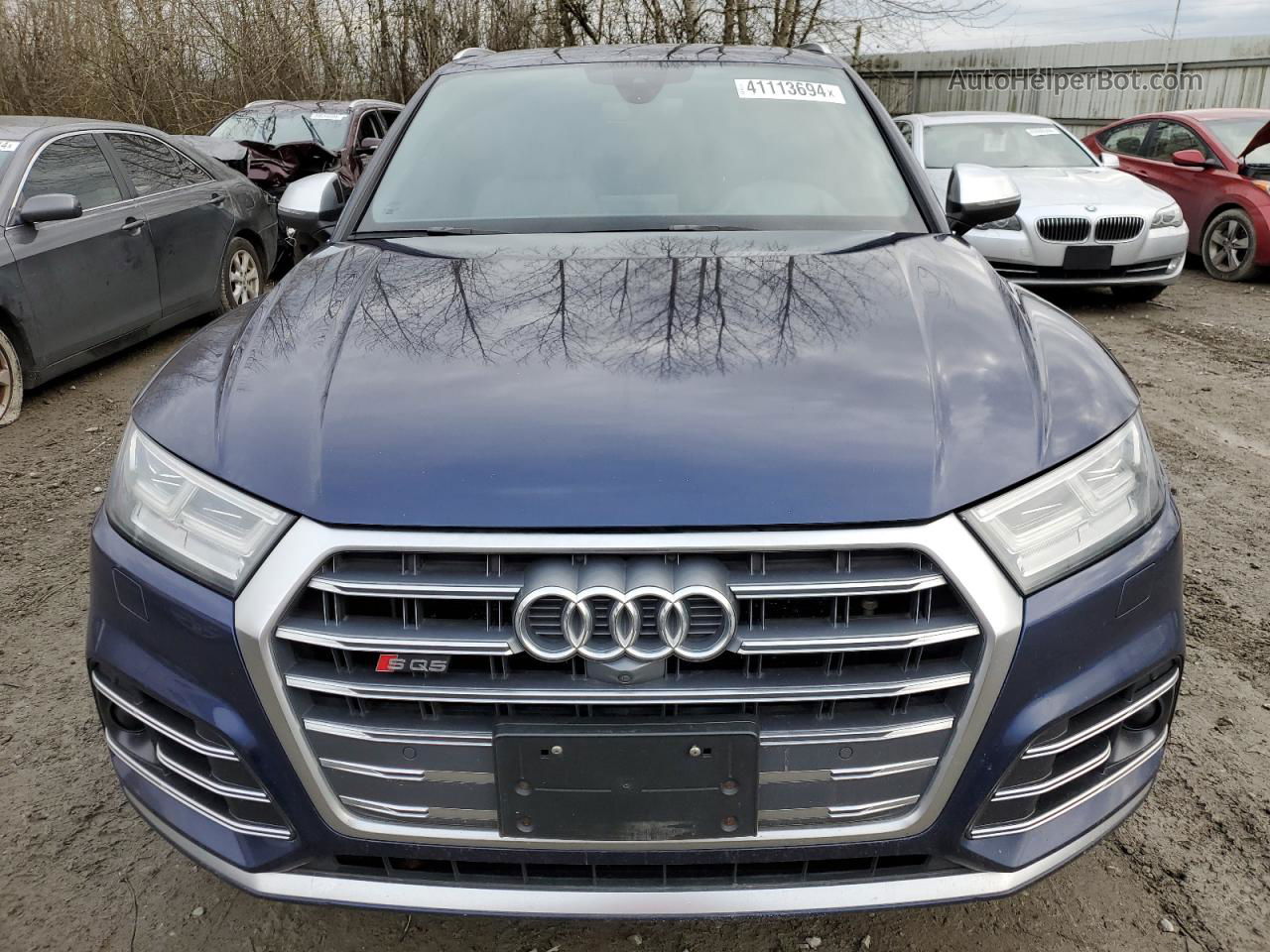 2018 Audi Sq5 Prestige Blue vin: WA1C4AFYXJ2060419