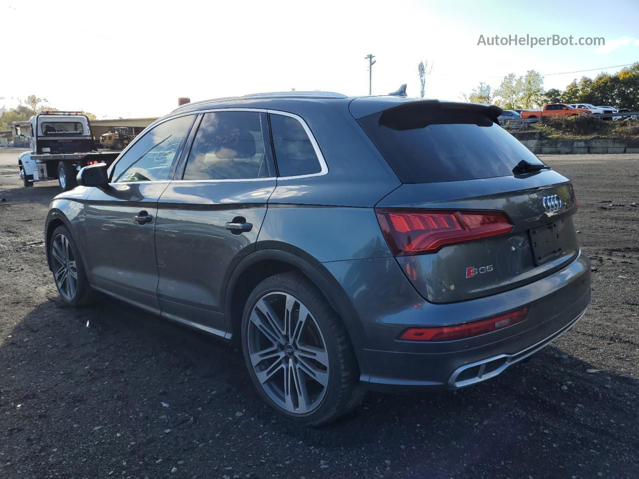 2018 Audi Sq5 Prestige Серый vin: WA1C4AFYXJ2126855