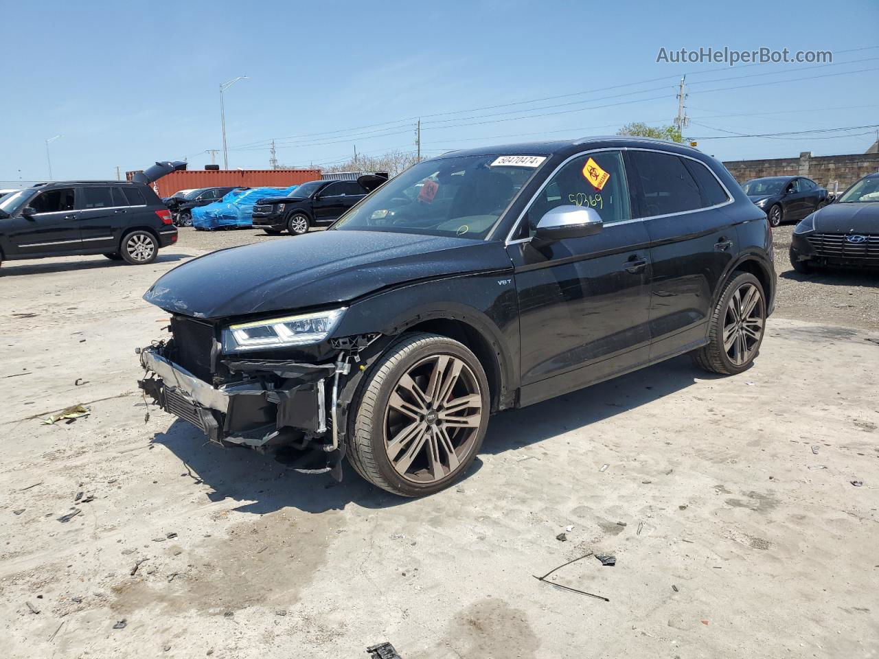 2018 Audi Sq5 Prestige Black vin: WA1C4AFYXJ2203241