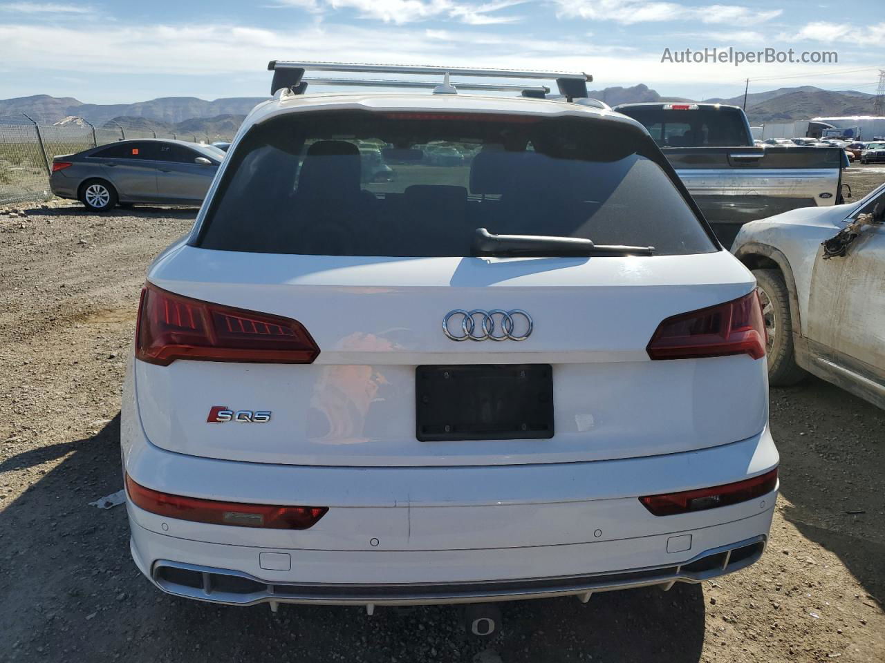 2018 Audi Sq5 Prestige White vin: WA1C4AFYXJ2206768