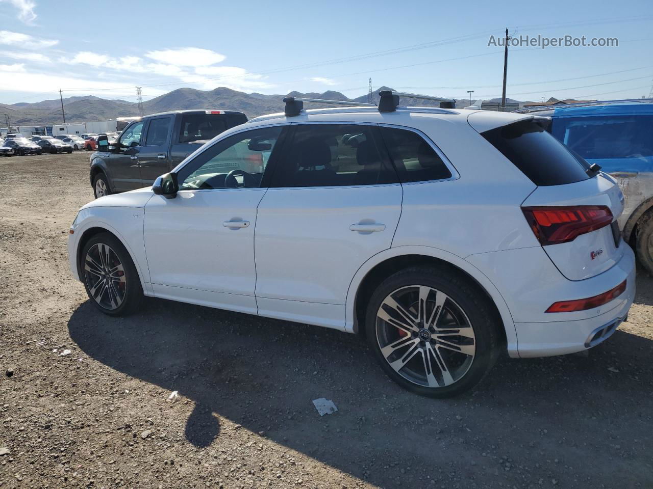 2018 Audi Sq5 Prestige White vin: WA1C4AFYXJ2206768