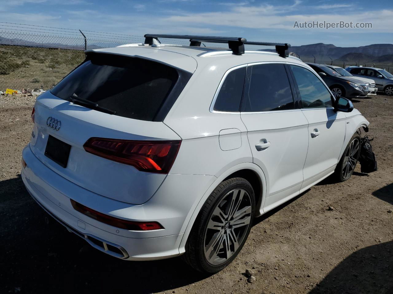 2018 Audi Sq5 Prestige White vin: WA1C4AFYXJ2206768