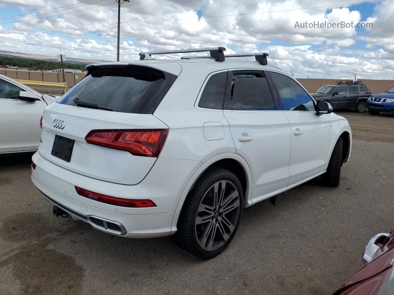 2018 Audi Sq5 Prestige White vin: WA1C4AFYXJ2222534