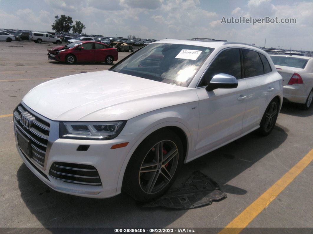 2018 Audi Sq5 Prestige White vin: WA1C4BFY5J2020416