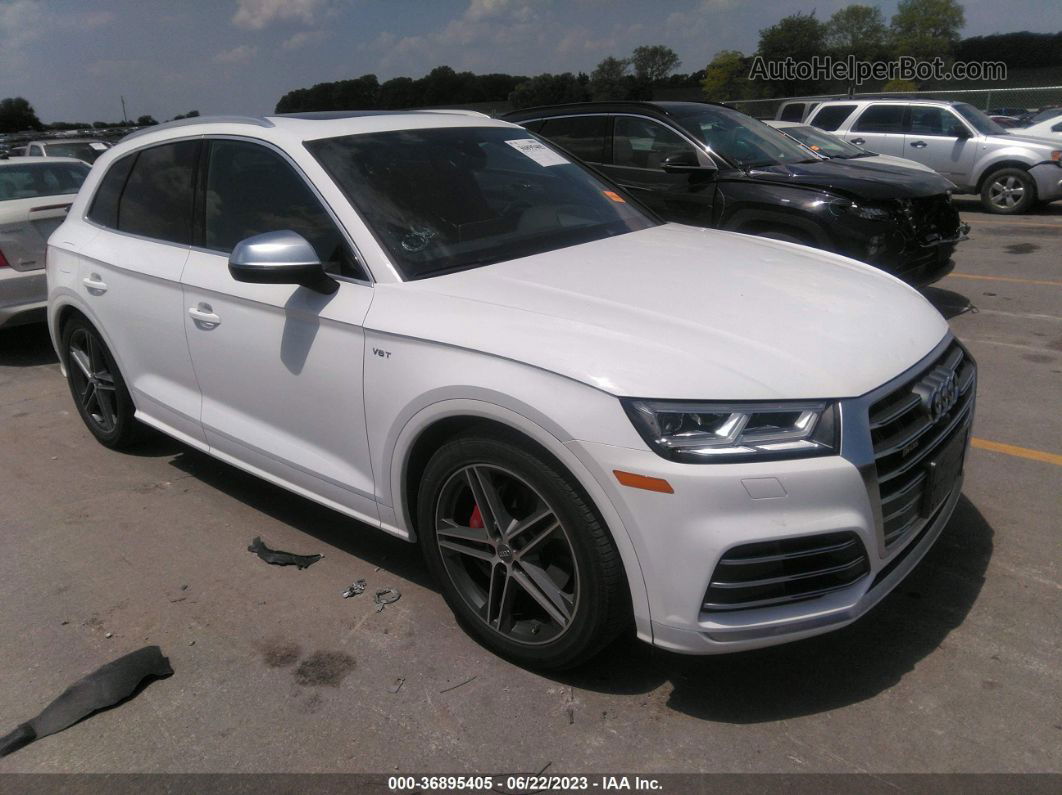 2018 Audi Sq5 Prestige White vin: WA1C4BFY5J2020416